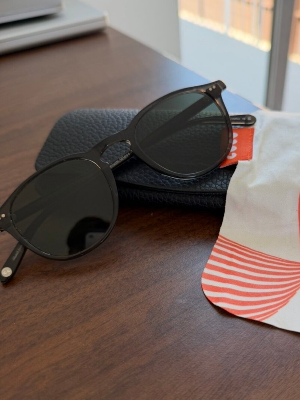 Garrett Leight Hampton Sunglasses - Brown